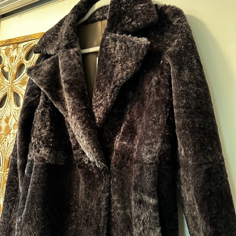 Theory Clairene Moto Jacket in Shearling - Picture 12 of 15